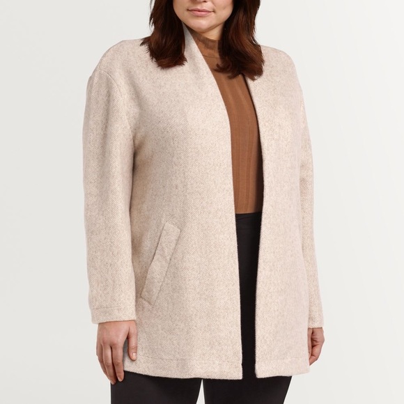 Open Front Shacket - Picture 1 of 13